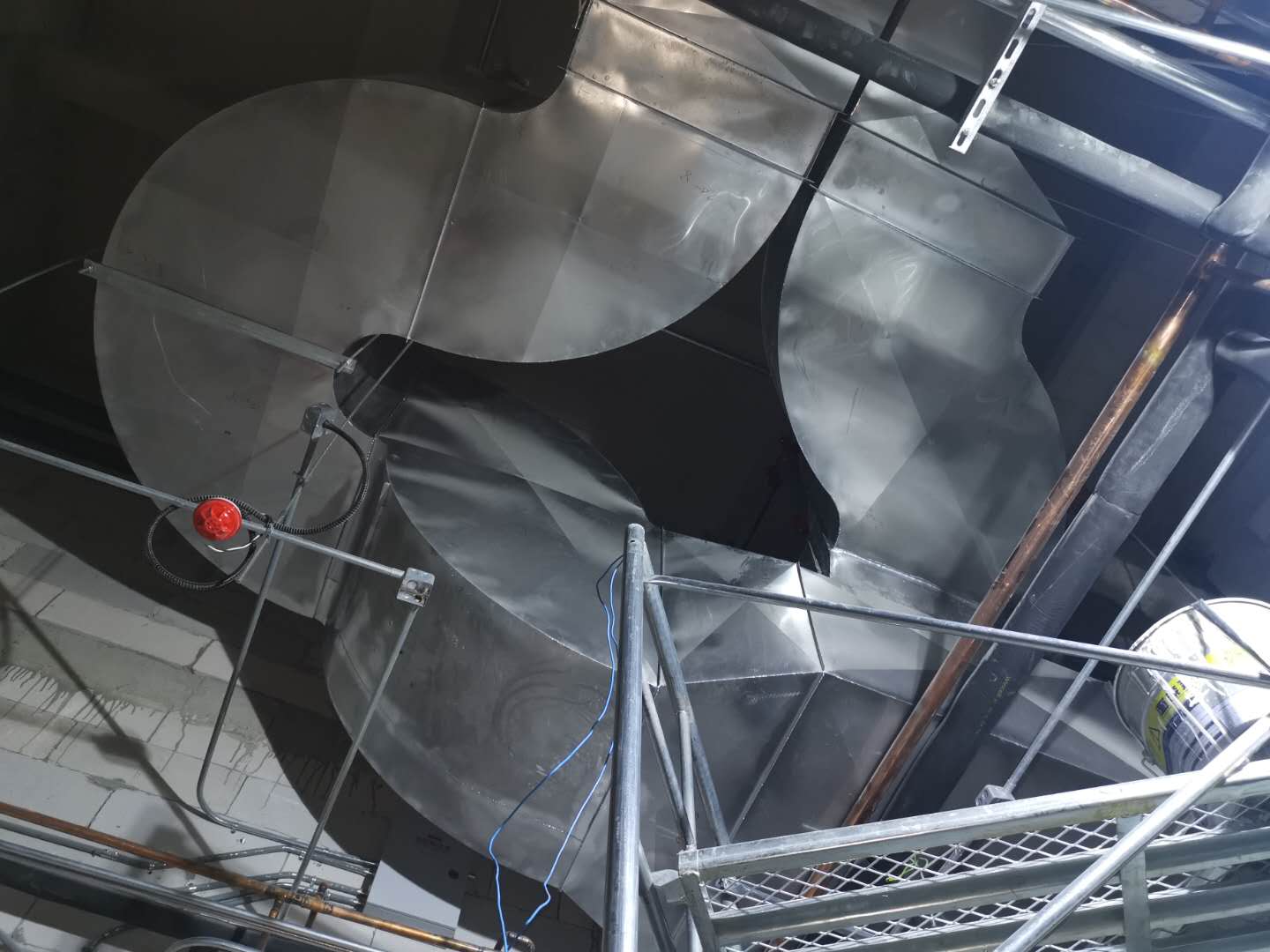 厨房不锈钢排烟管制作安装