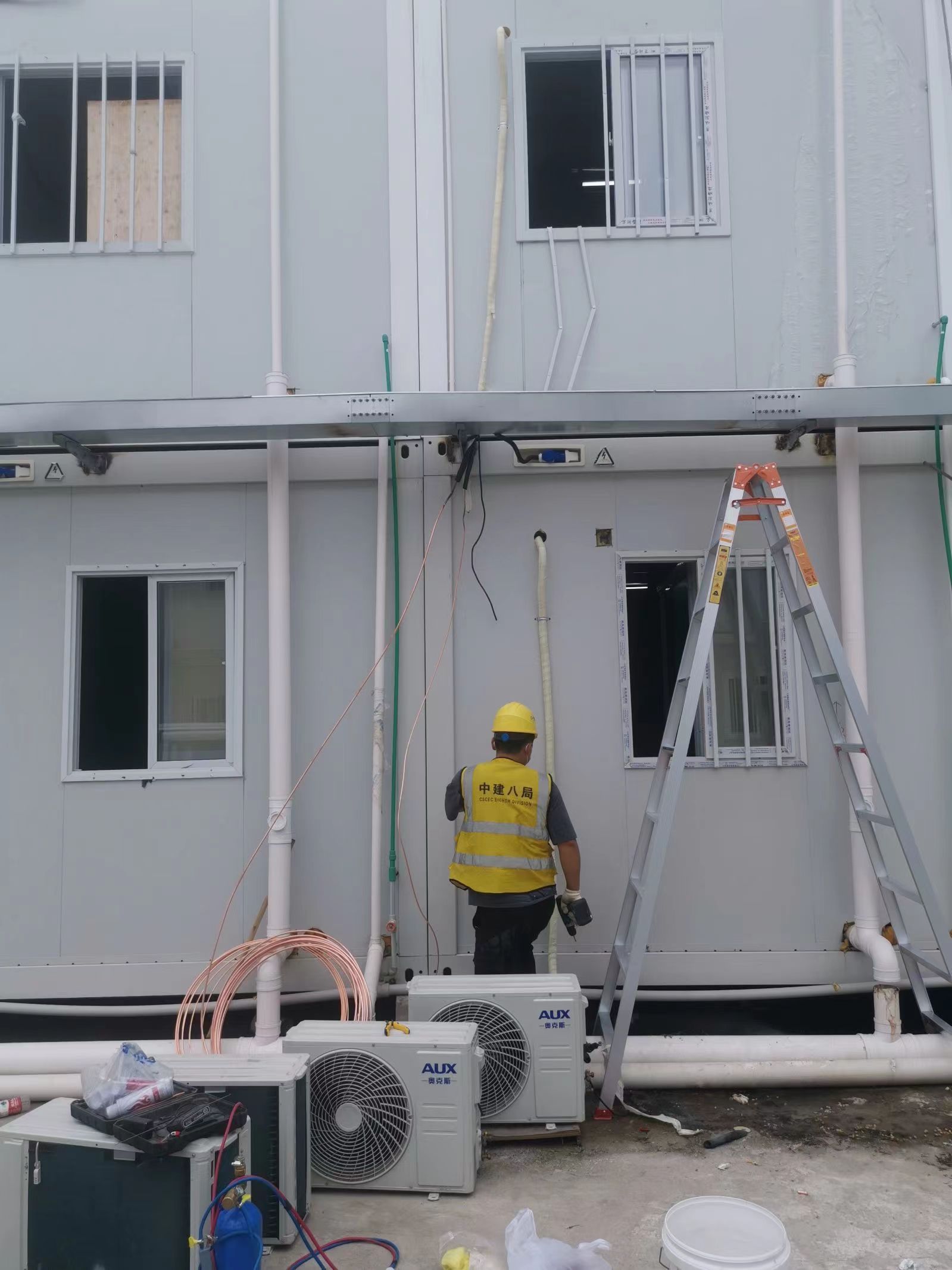 浦东御桥方舱空调参建