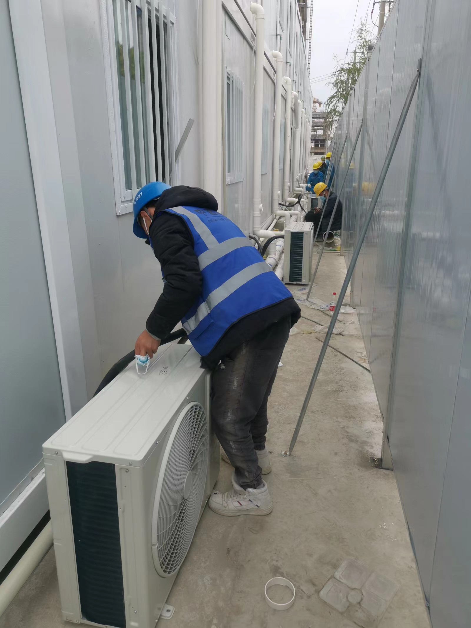 浦东御桥方舱参建