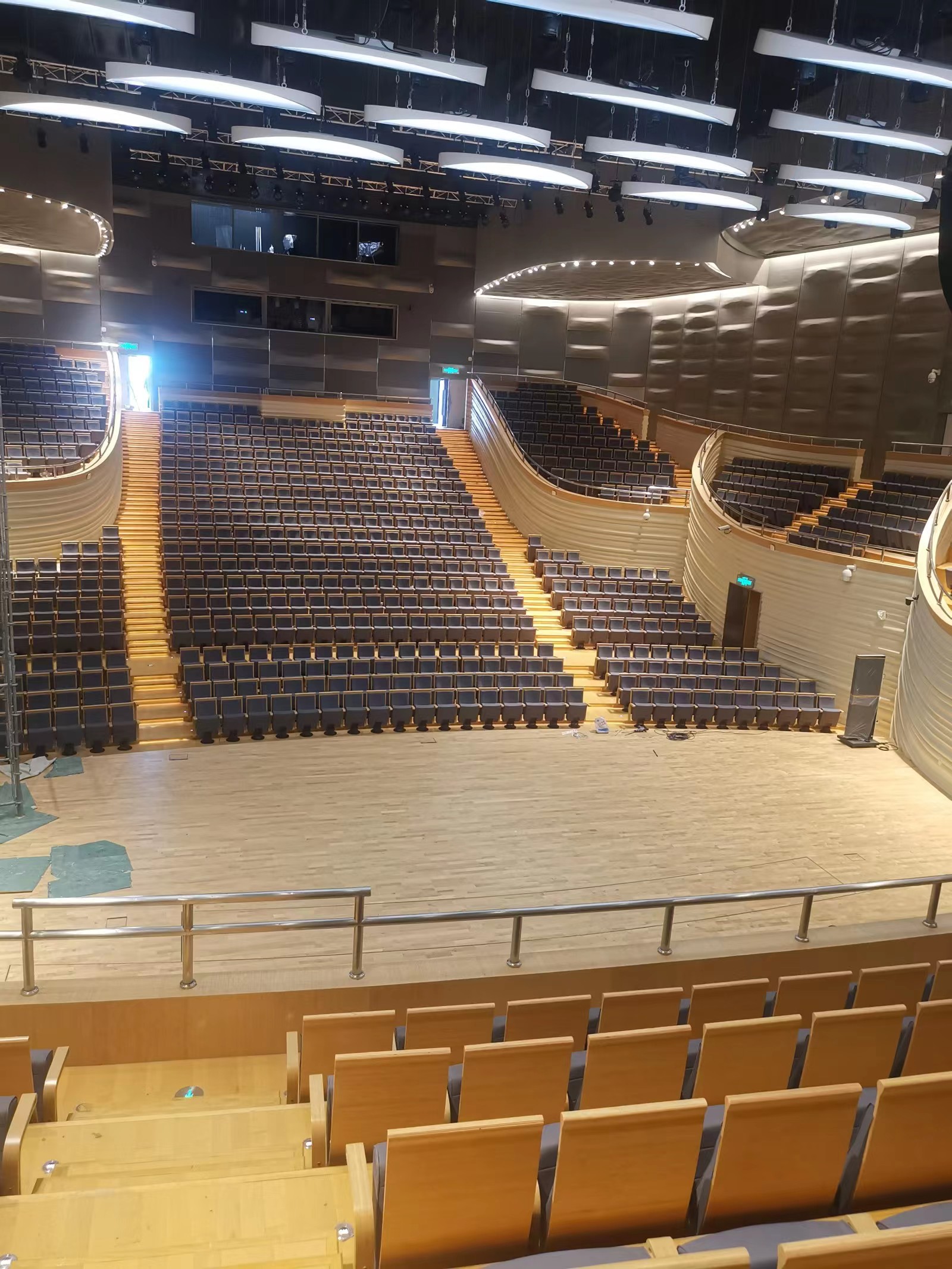 南通大剧院完工现场