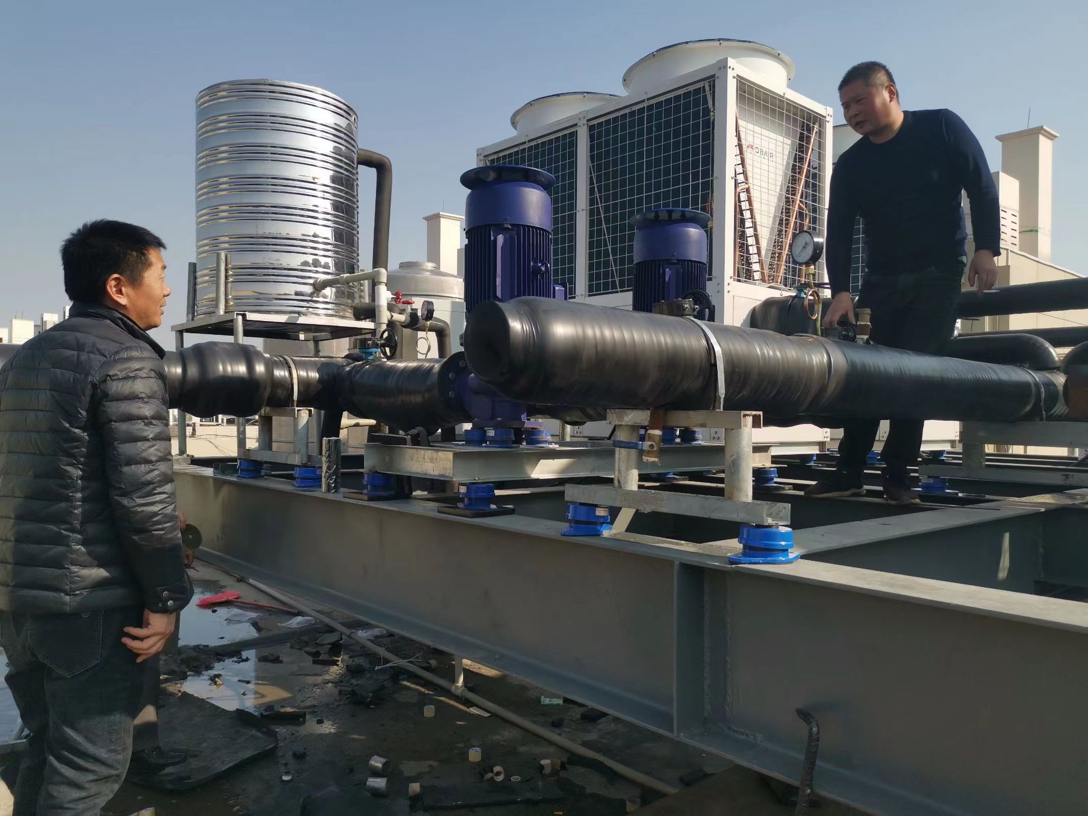 维也纳酒店暖通施工